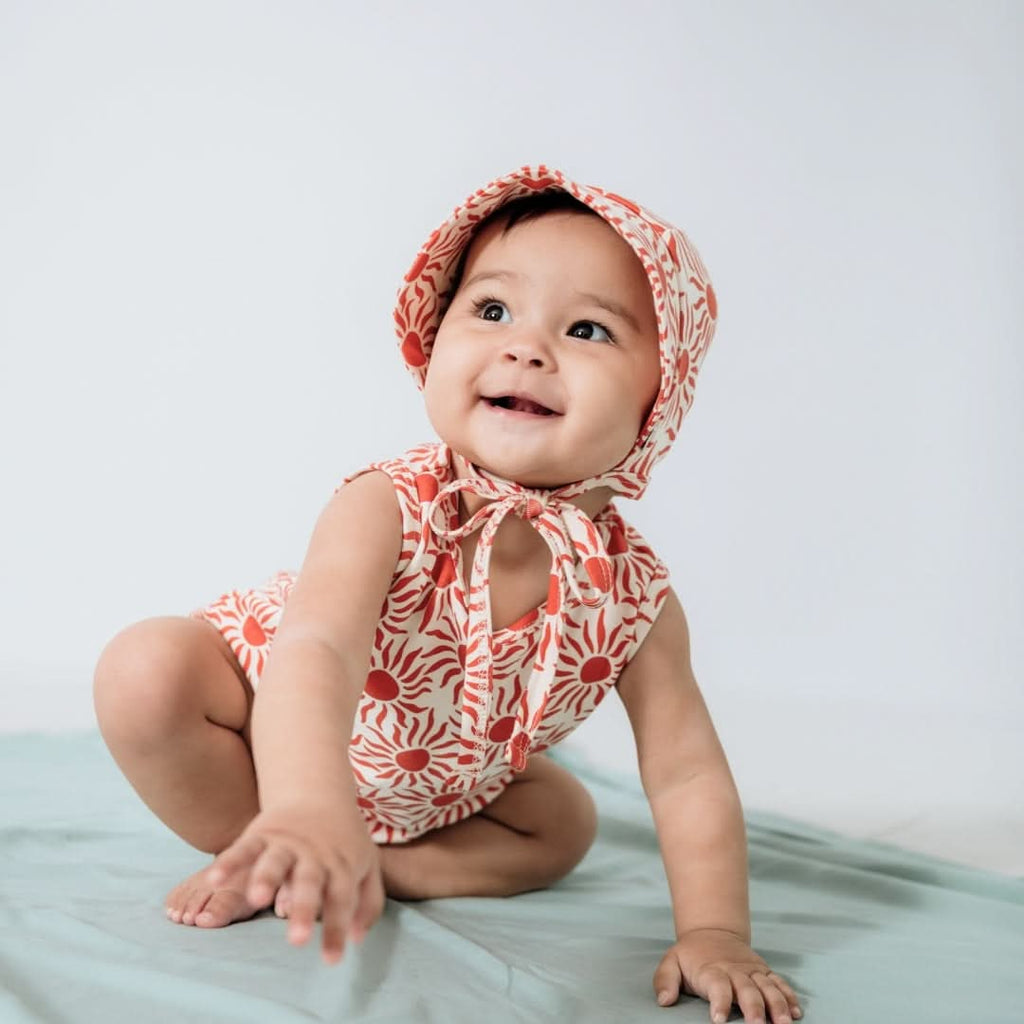 Baby/Kids' Bamboo Tank Romper With Snaps | Sunkissed : Barboteuse en bambou à boutons-pression pour bébé/enfant | Sunkissed