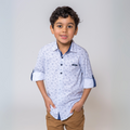 Garden Boys Cotton Shirt : Chemise en coton pour garçon Garden