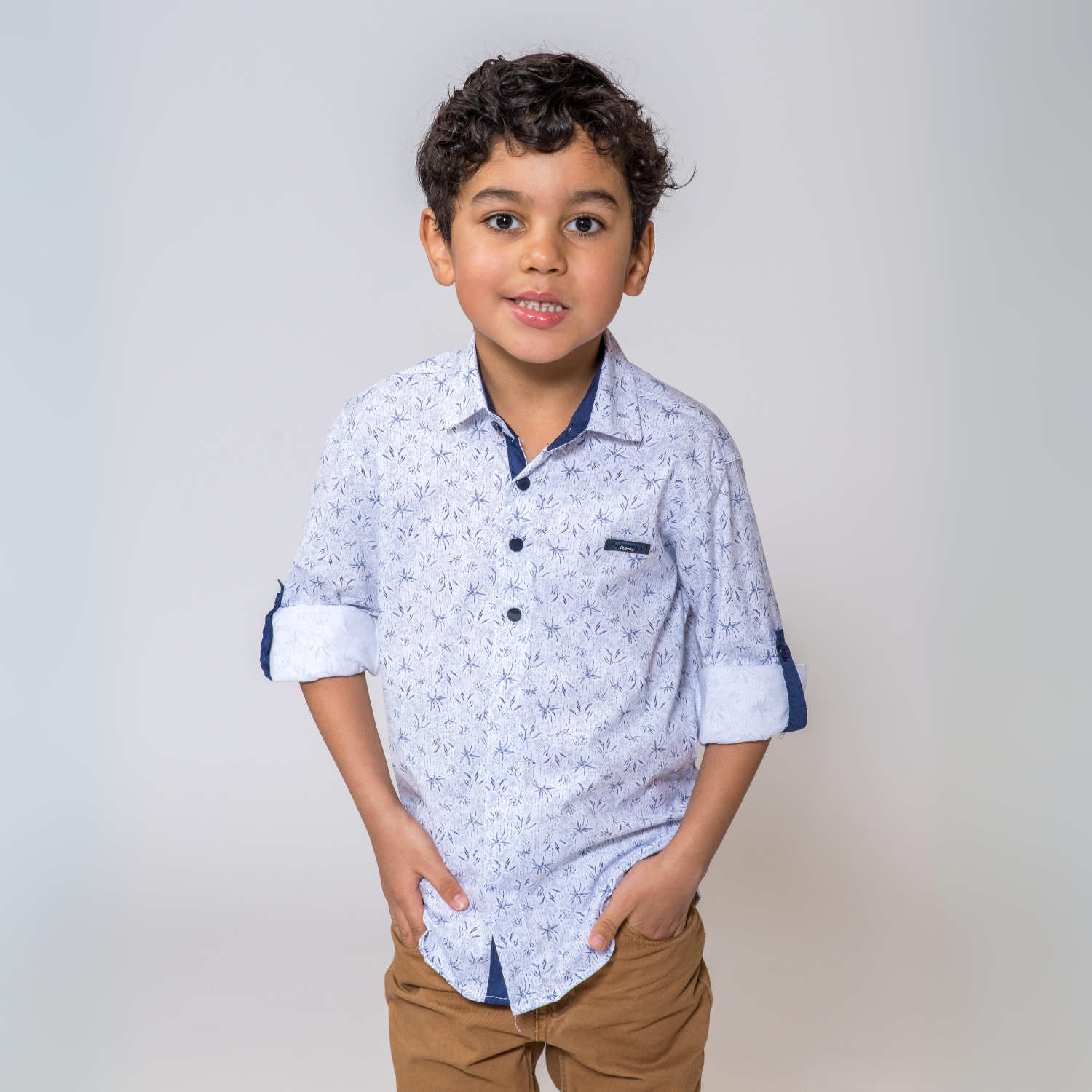 Garden Boys Cotton Shirt : Chemise en coton pour garçon Garden