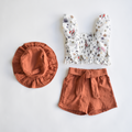 Sunshine Sparkle Girls Casual Set :Ensemble décontracté Sunshine Sparkle Girls