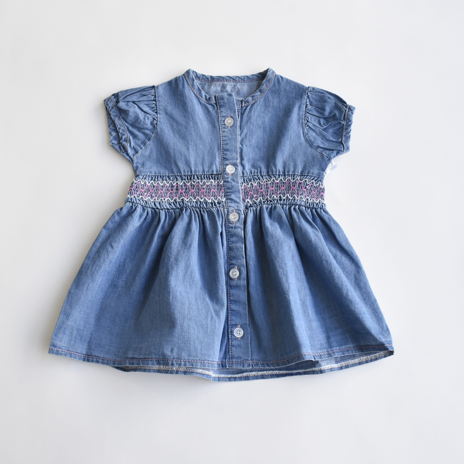 Cloud Cuddle Girls Denim Dress : Robe en jean Cloud Cuddle pour filles