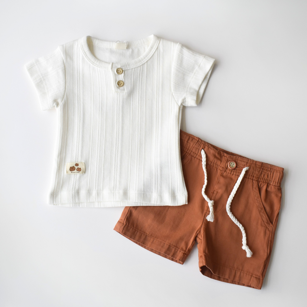 Stylish Steve Casual Short Set : Ensemble short décontracté et élégant Steve
