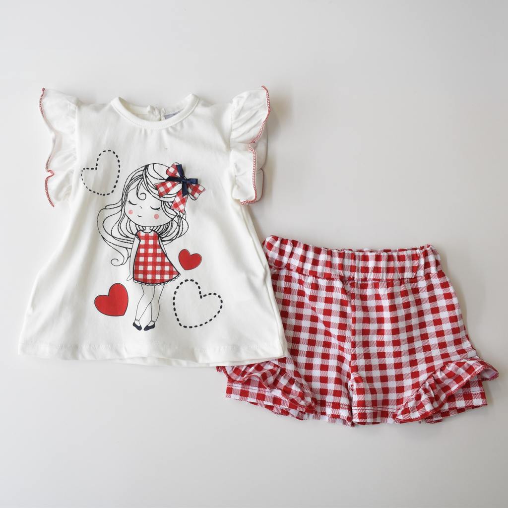 Little Square Girls Casual Set