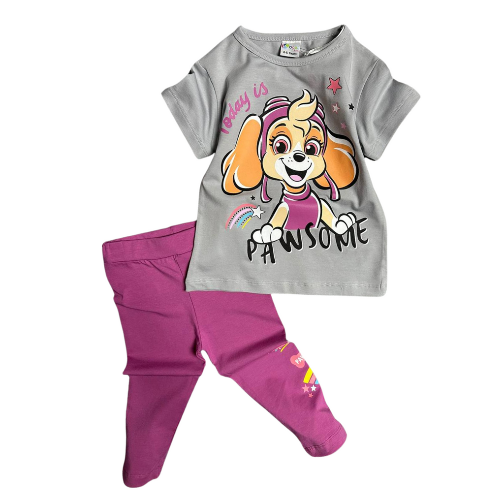 Everyday Fun Girls' Cotton Leggings Set :  Ensemble de leggings en coton pour filles Everyday Fun