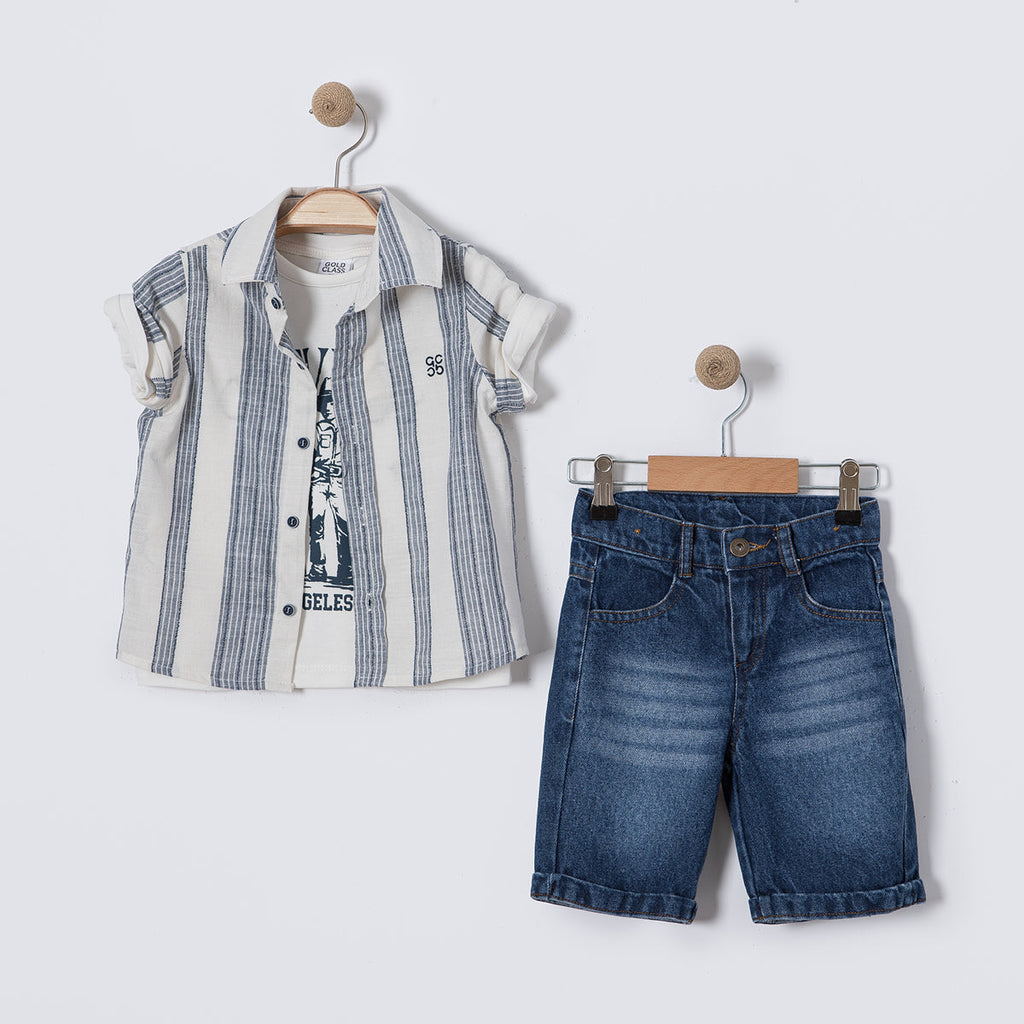 Dapper Dustin Denim Set :Ensemble en denim Dapper Dustin