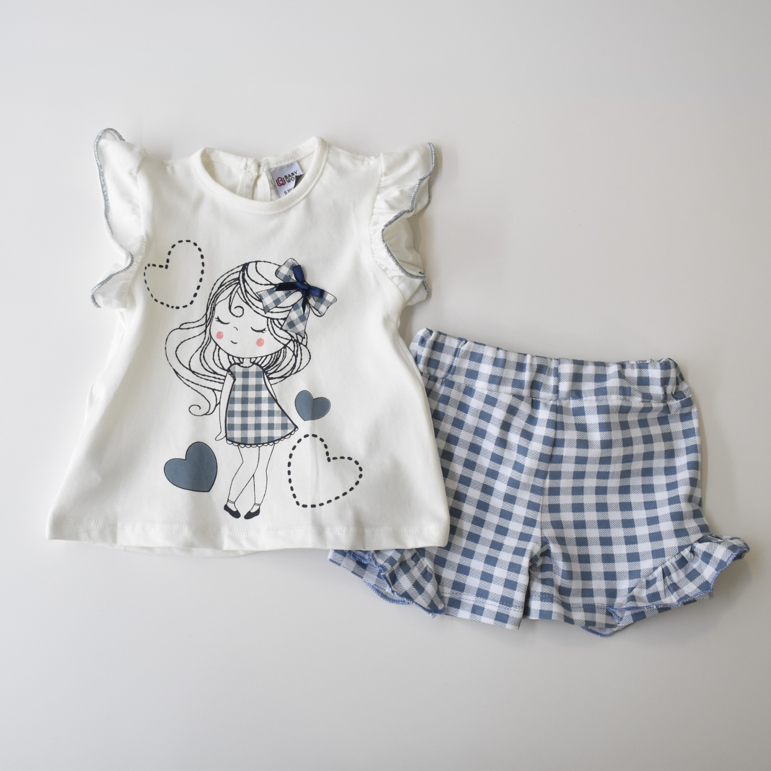 Little Square Girls Casual Set
