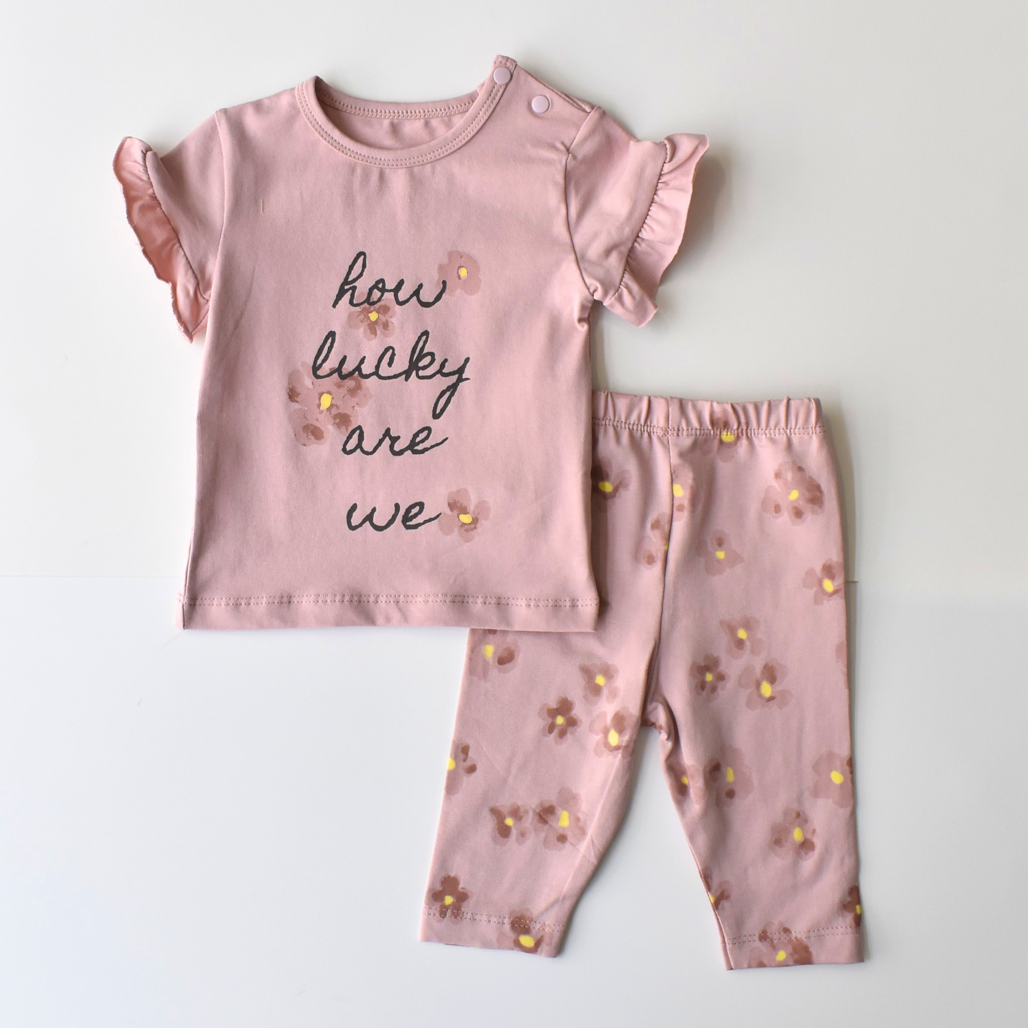 Blossom Love Girls Casual Set : Ensemble décontracté Blossom Love pour filles
