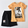 Skater Boy Casual Short Set : Ensemble short décontracté pour skateur