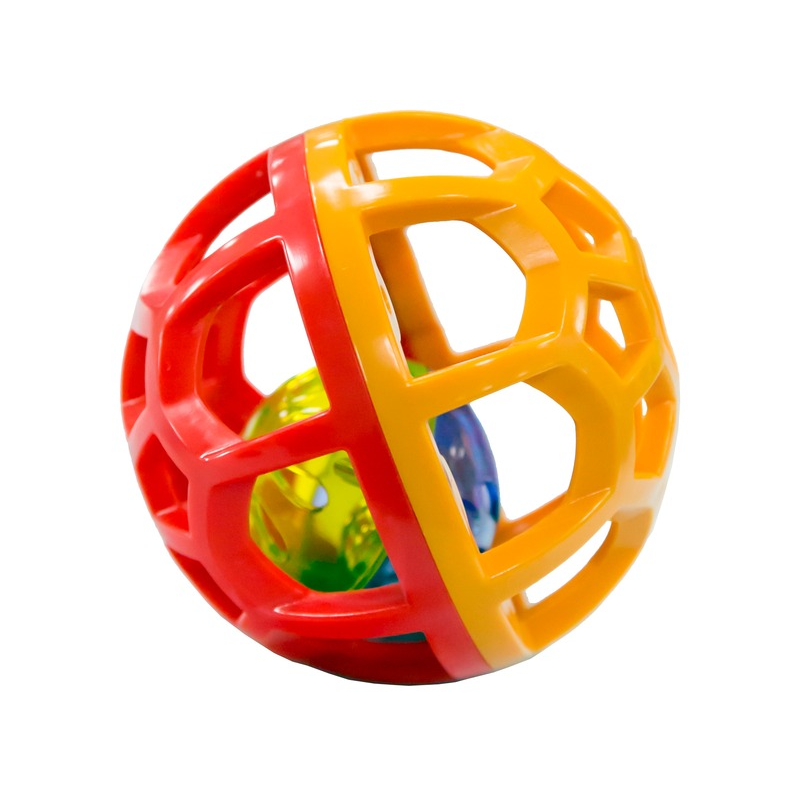 Rattle ball for baby - several types : Balle hochet pour bébé - plusieurs types
