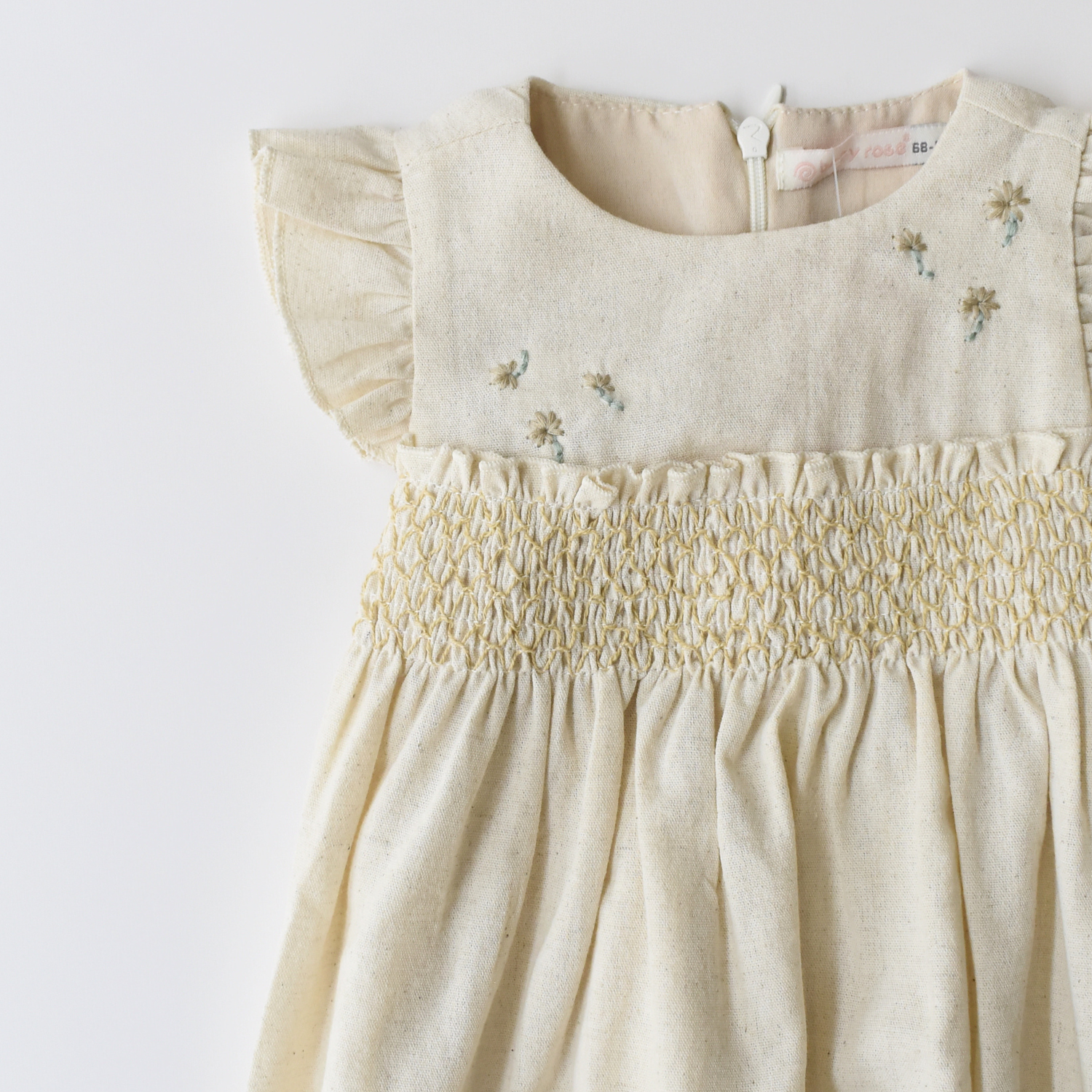 Summer Softness Girls Cotton Dress : Robe en coton pour filles Summer Softness