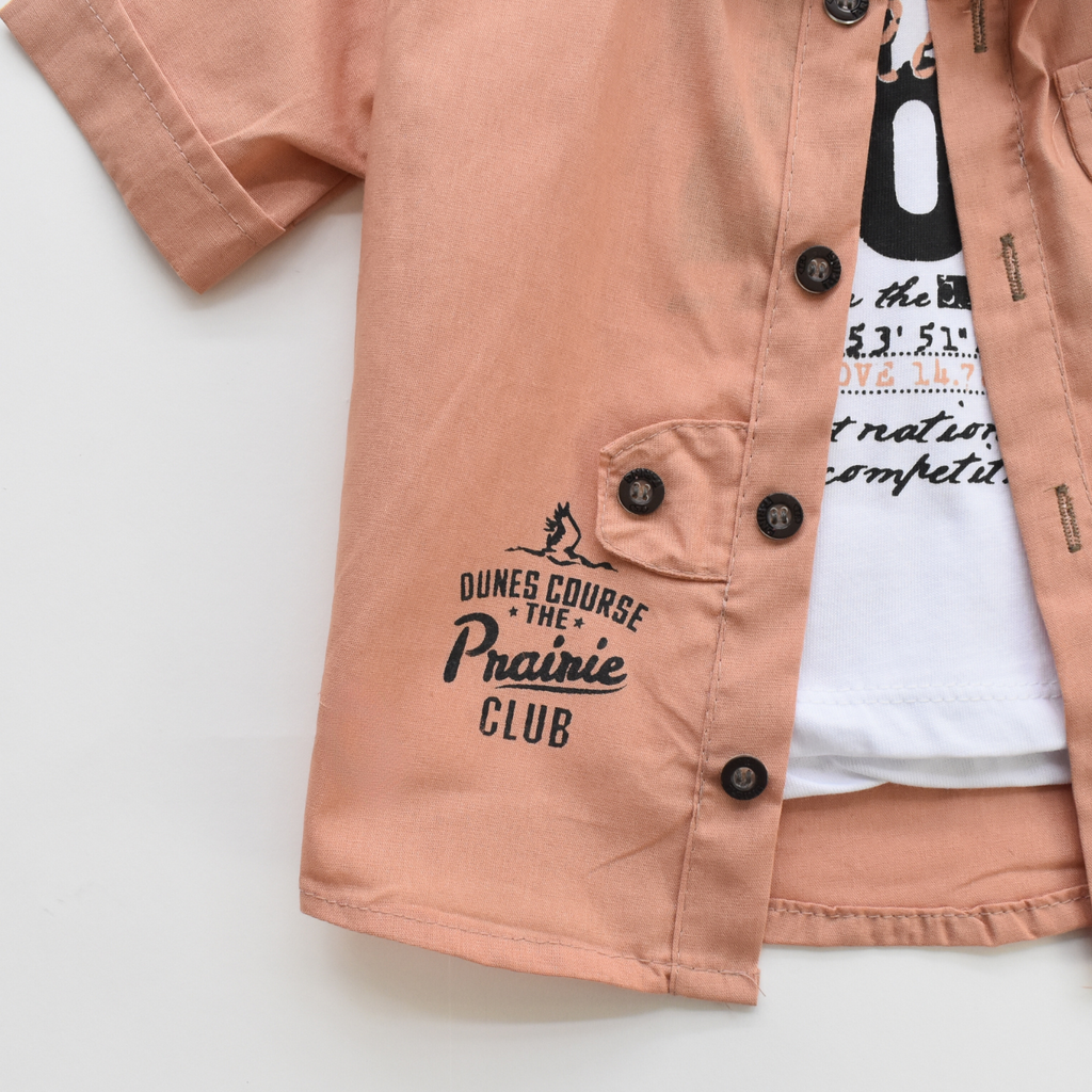 Stylish Summer Boys Dressy Set : Ensemble habillé estival pour garçons élégant