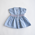 Cloud Cuddle Girls Denim Dress : Robe en jean Cloud Cuddle pour filles