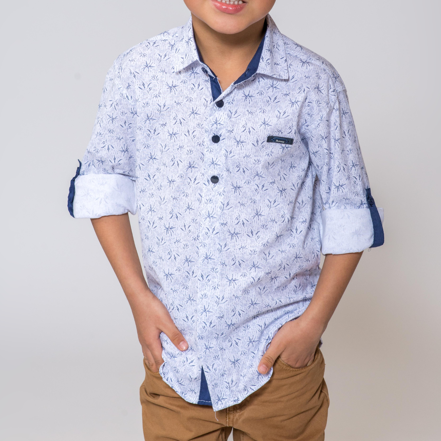 Garden Boys Cotton Shirt : Chemise en coton pour garçon Garden