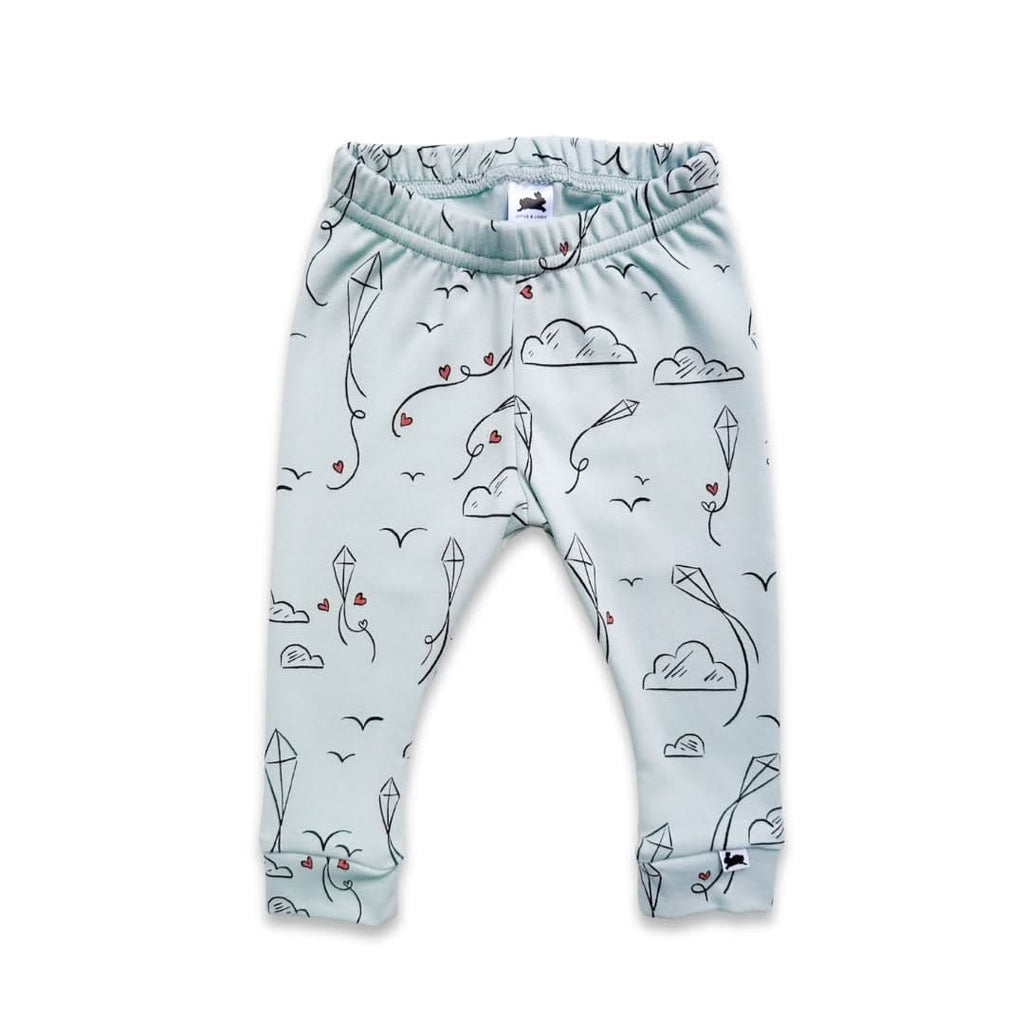 Baby Bamboo Leggings | Navy : Leggings en bambou pour bébé | Bleu marine