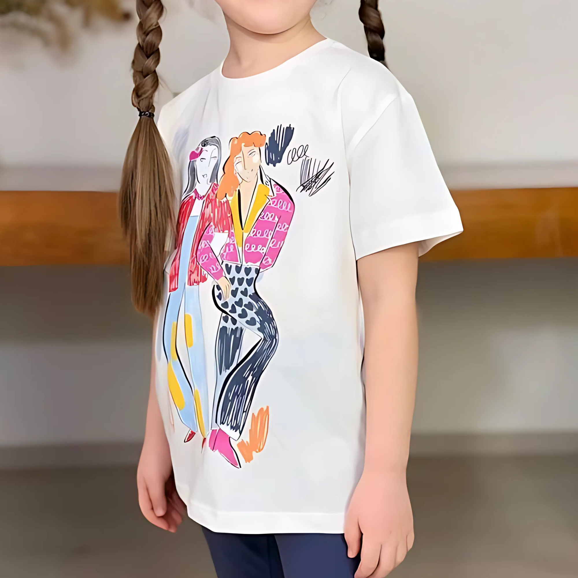 Fashion Fun Girls Leggings Set : Ensemble de leggings tendance et amusants pour filles