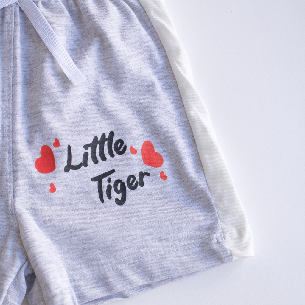 Little Tigress Baby Short Set