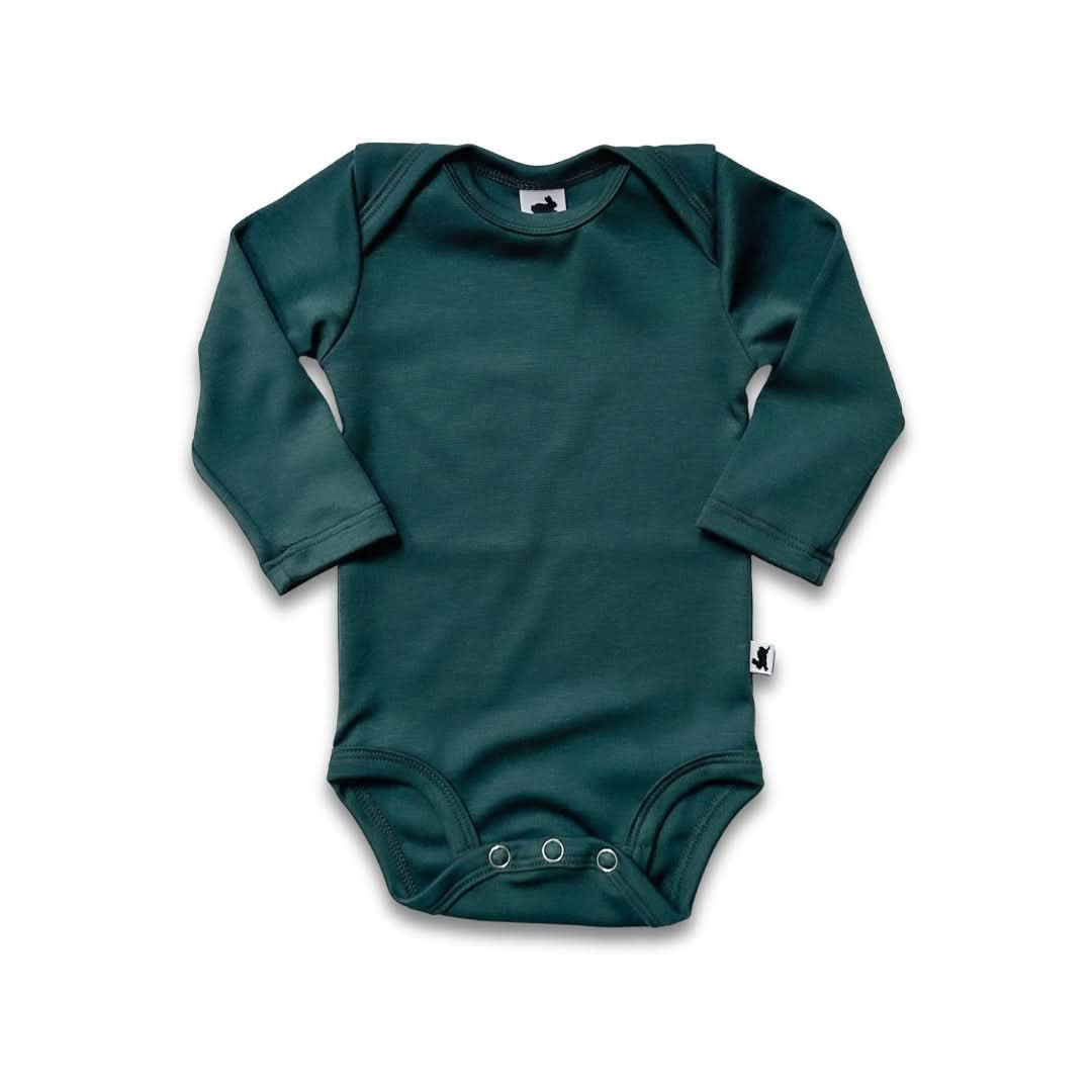 Bamboo Baby Long-Sleeved Onesie | Night Sky : Body Bébé en Bambou à Manches Longues | Ciel Nocturne