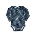 Bamboo Baby Long-Sleeved Onesie | Night Sky : Body Bébé en Bambou à Manches Longues | Ciel Nocturne