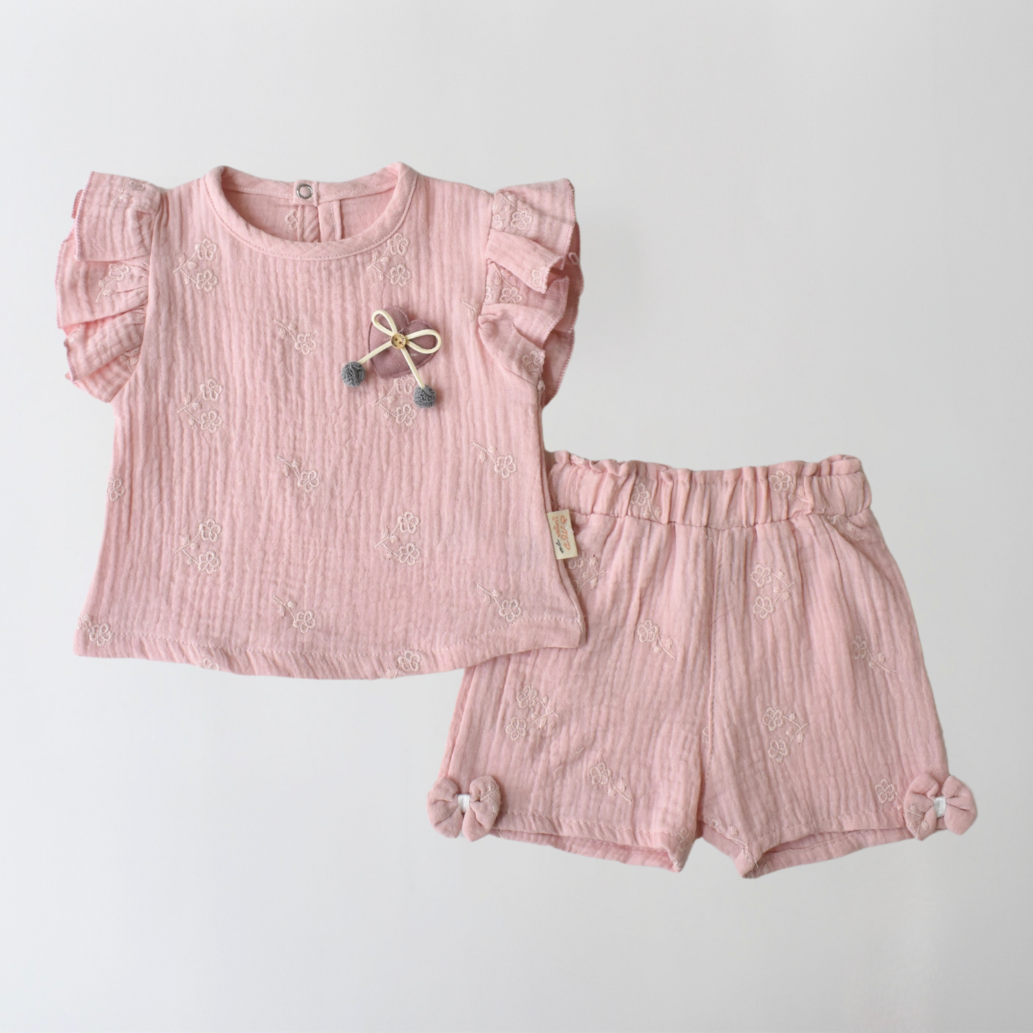 Hayley Heart Girls Casual Set : Ensemble décontracté Hayley Heart pour filles