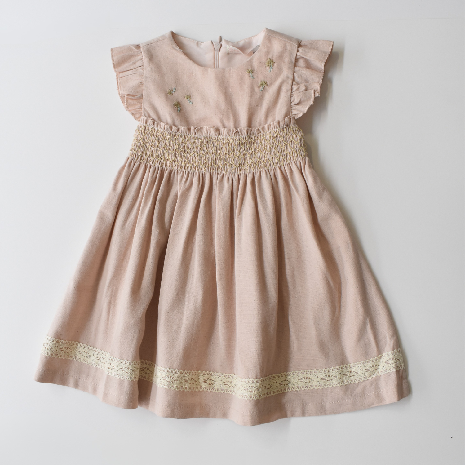 Summer Softness Girls Cotton Dress : Robe en coton pour filles Summer Softness