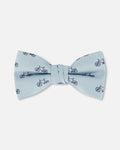 Bow Tie Pale Blue With Bicycle Nœud papillon bleu pâle avec bicyclette