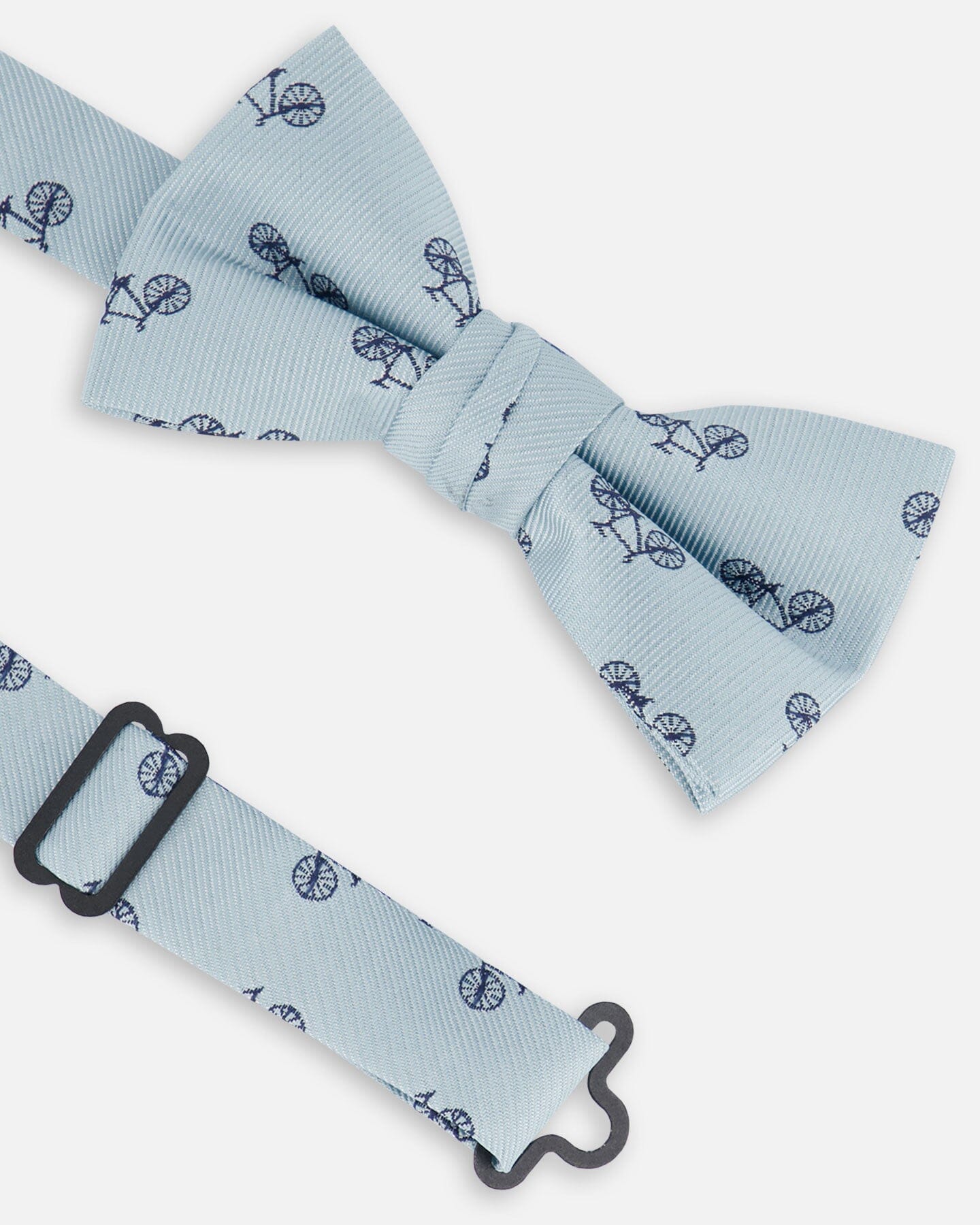Bow Tie Pale Blue With Bicycle Nœud papillon bleu pâle avec bicyclette