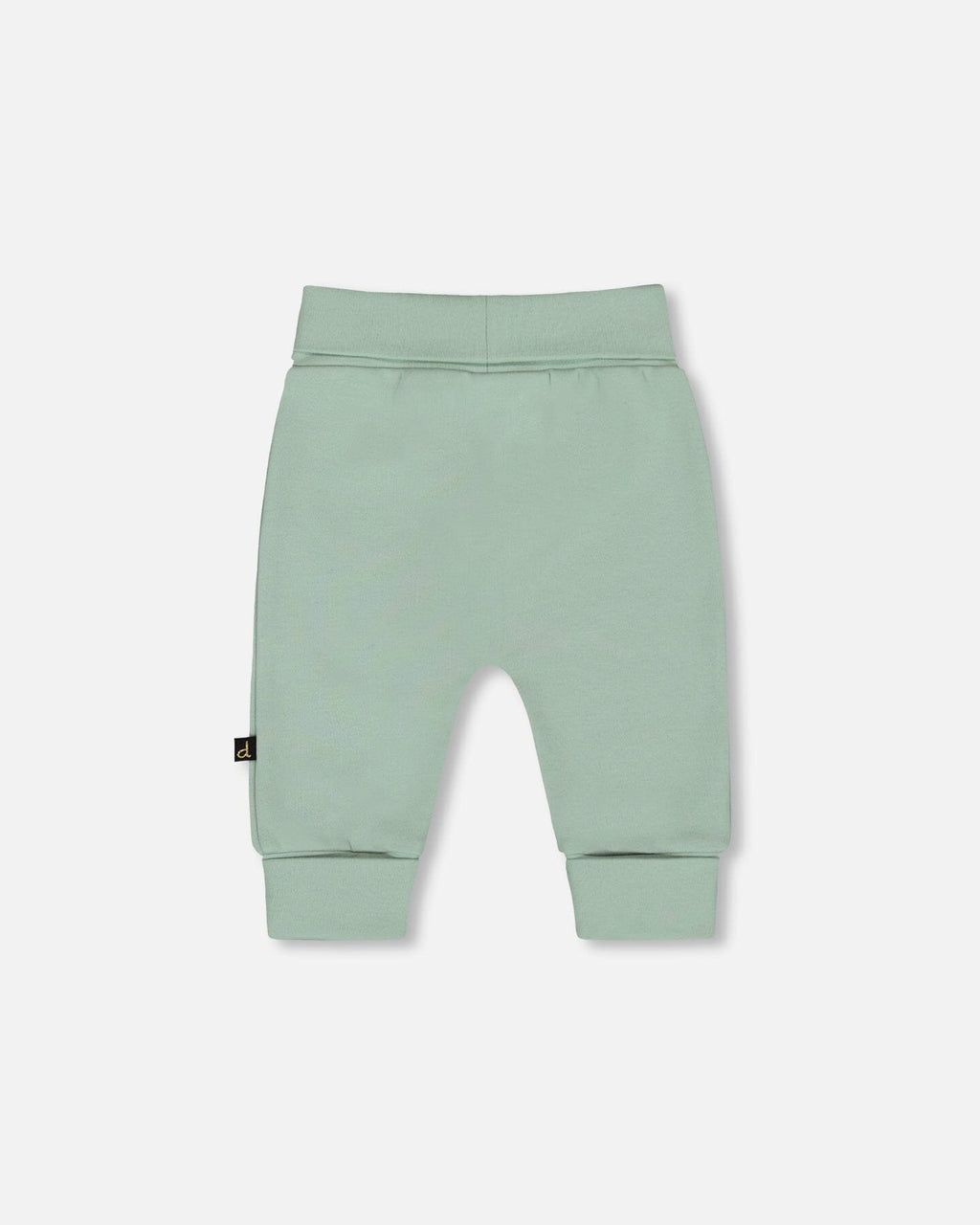 Organic Cotton Evolutive Pant Jade Green : Pantalon évolutif en coton biologique vert jade