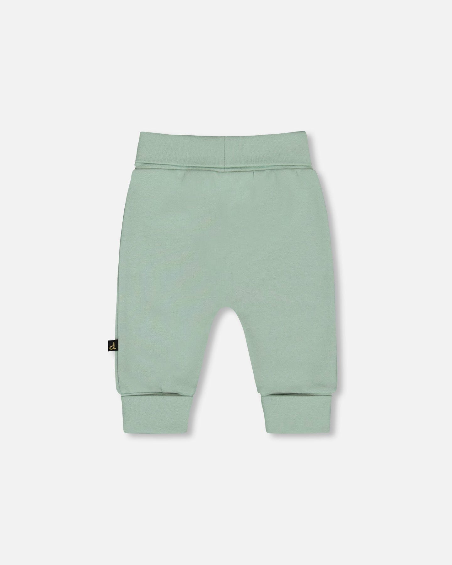 Organic Cotton Evolutive Pant Jade Green : Pantalon évolutif en coton biologique vert jade