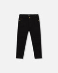 Stretch Twill Pants Black