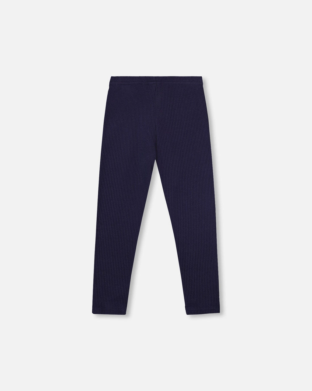 Ribbed Leggings Navy Blue : Leggings côtelés bleu marine