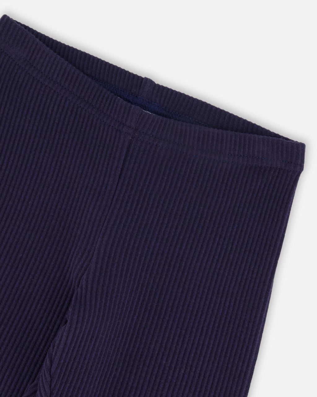 Ribbed Leggings Navy Blue : Leggings côtelés bleu marine