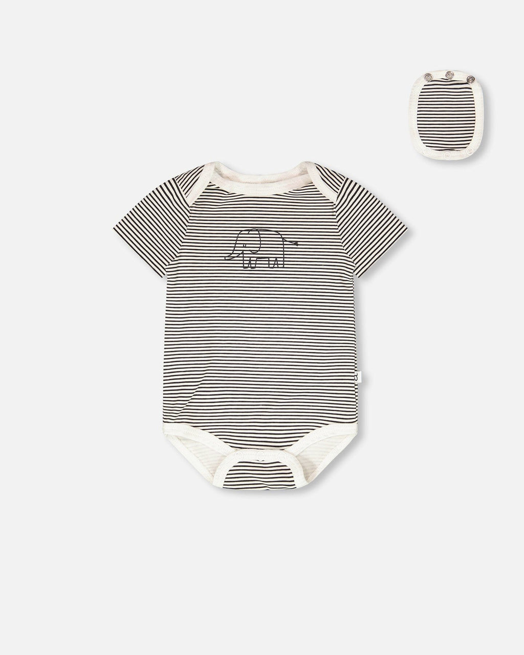 3 Pack Evolutive Organic Cotton Jersey Onesies Sage Green :Lot de 3 bodies Evolutive en jersey de coton biologique vert sauge