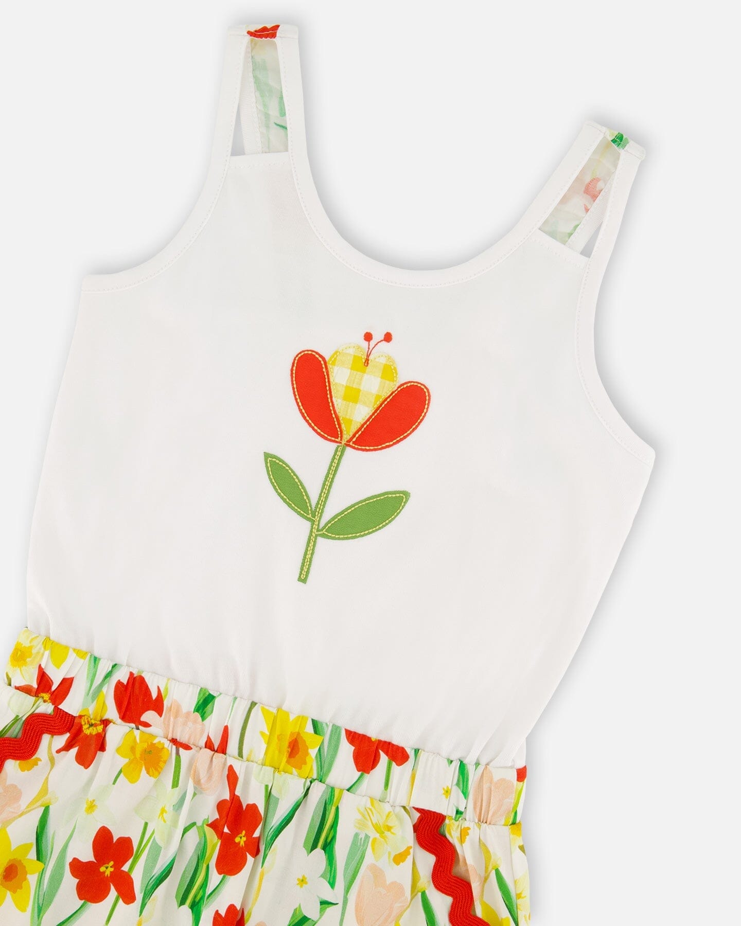 Jersey And Viscose Romper White : Combinaison blanche en jersey et viscose