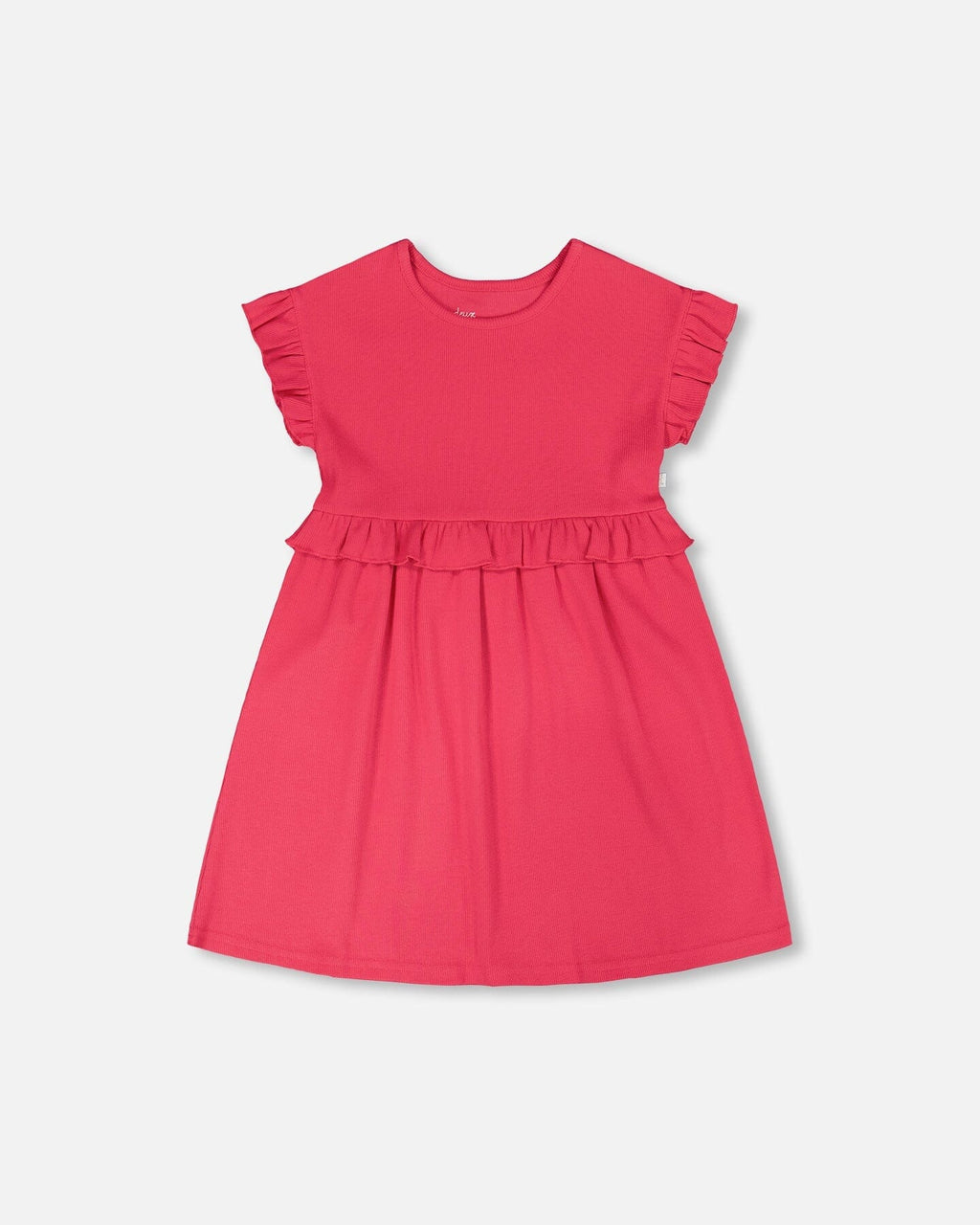 Cotton Rib Dress Pink : Robe Coton Côtelé Rose : Robe Coton Côtelé Rose : Robe Coton Côtelé Rose
