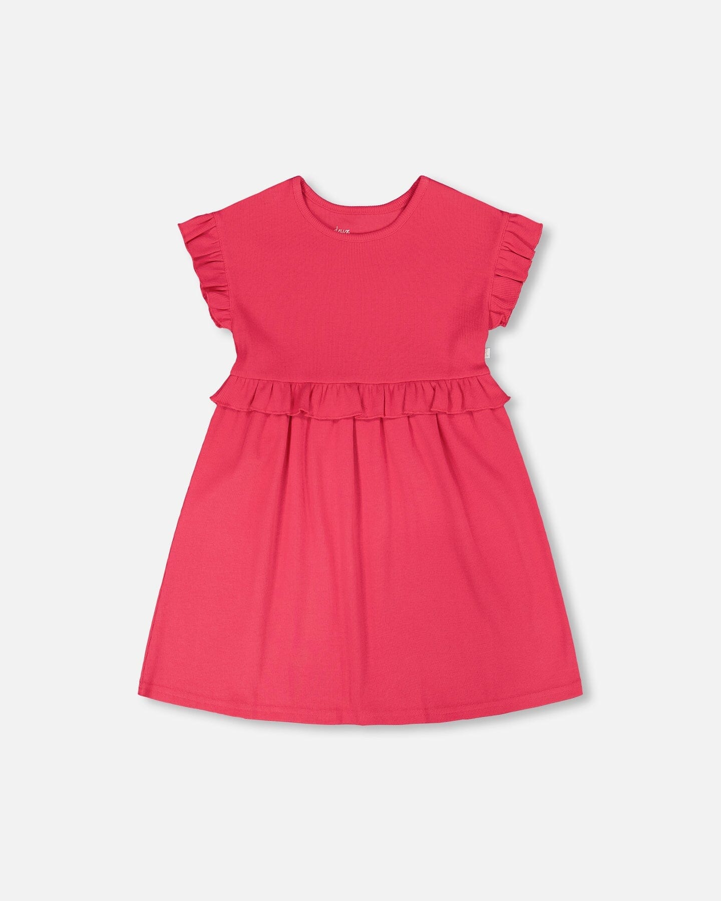 Cotton Rib Dress Pink : Robe Coton Côtelé Rose : Robe Coton Côtelé Rose : Robe Coton Côtelé Rose