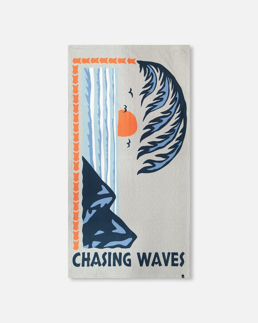 Beach Towel Gray : Serviette de plage grise
