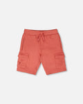 French Terry Shorts Brick : Short French Terry Brique