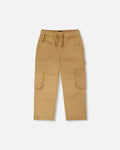 Stretch Twill Carpenter Pants Beige : Pantalon Charpentier en Sergé Extensible Beige