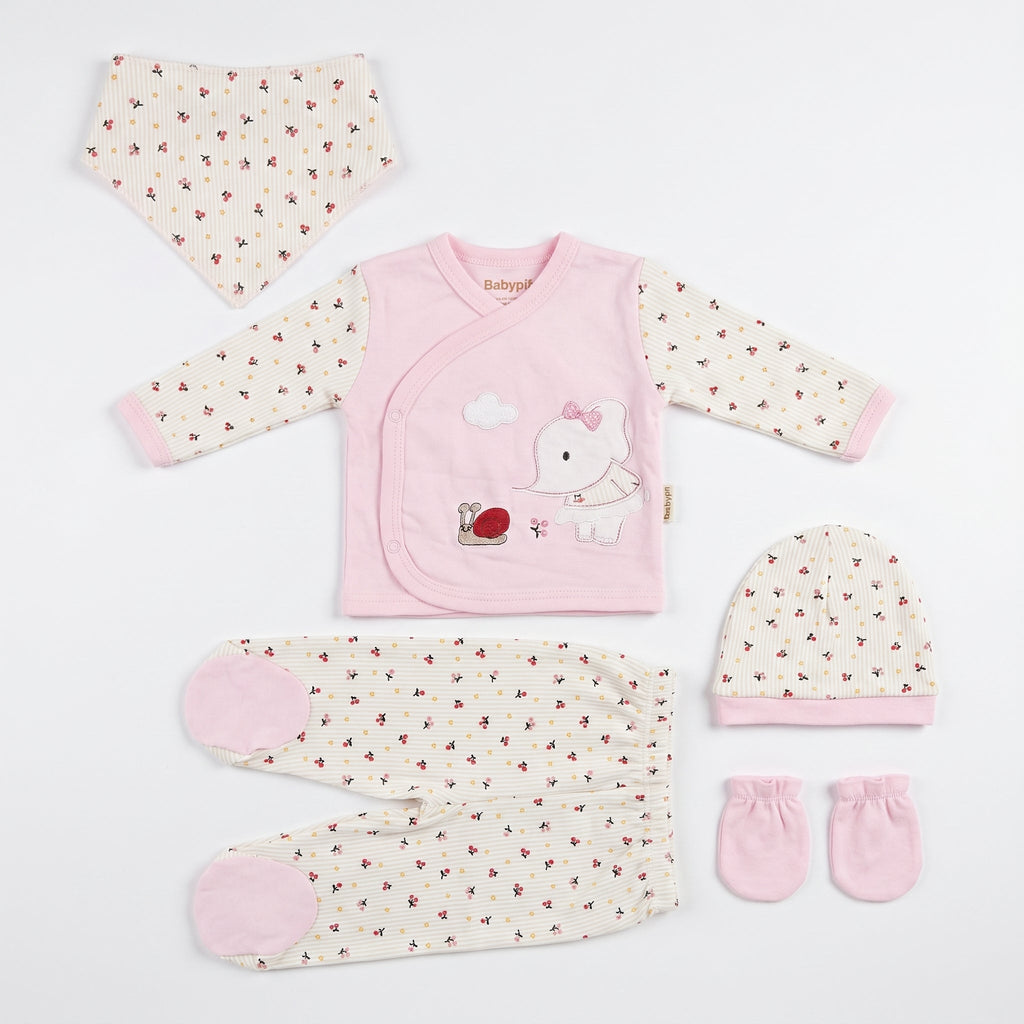 Cute Friends Newborn 5PC Set : Ensemble de 5 pièces pour nouveau-né Cute Friends