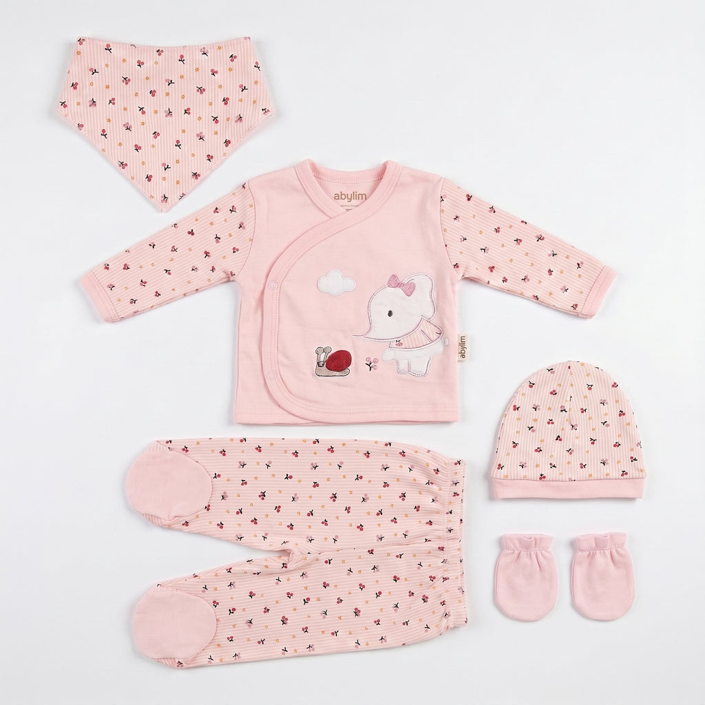 Cute Friends Newborn 5PC Set : Ensemble de 5 pièces pour nouveau-né Cute Friends