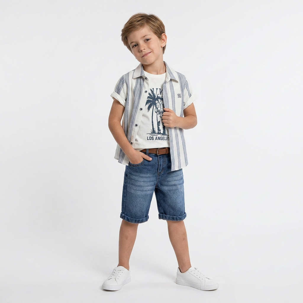 Dapper Dustin Denim Set :Ensemble en denim Dapper Dustin