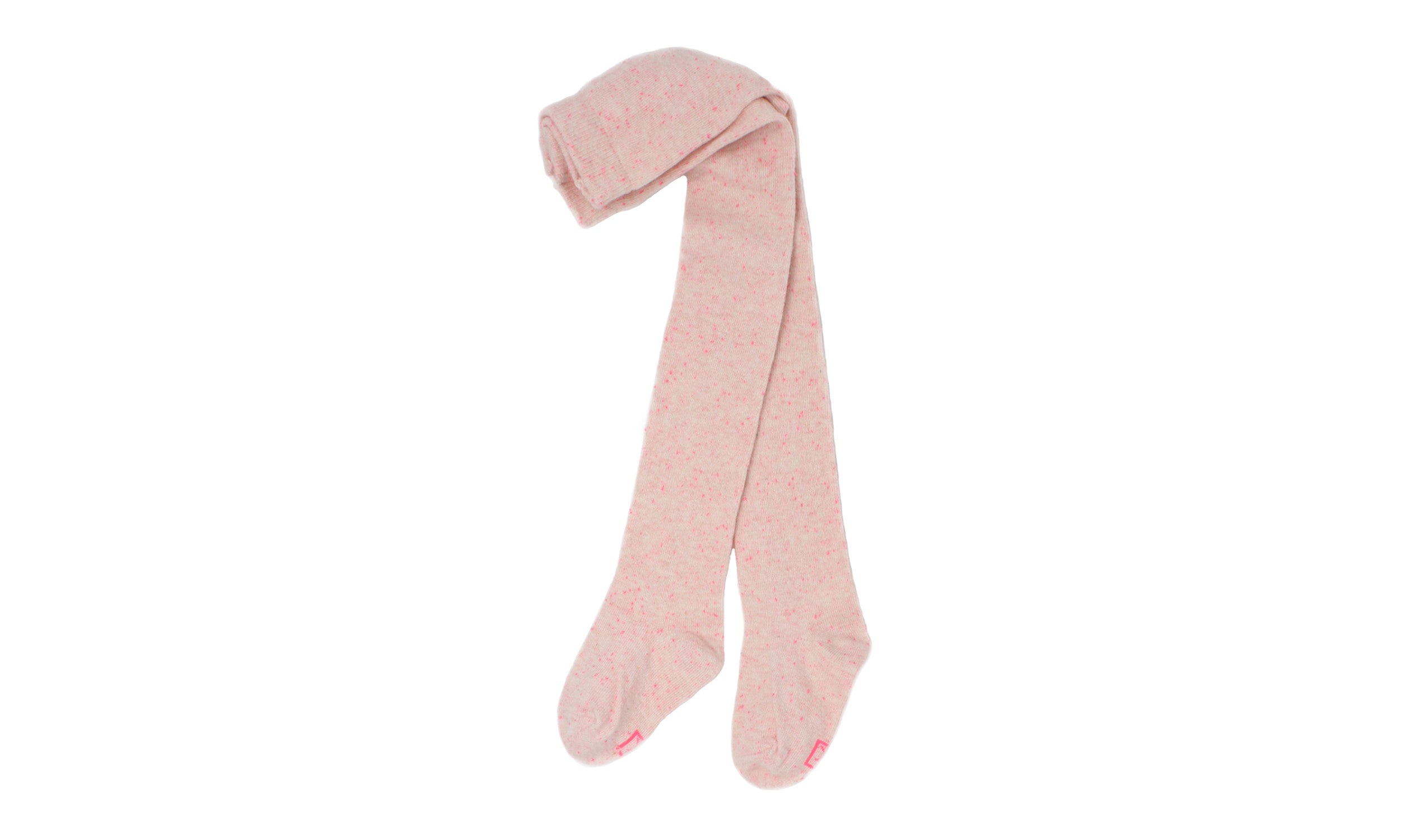 Collant Bébé Dripping Rose Coton Écologique | Baby Dripping Pink Organic Cotton Tights
