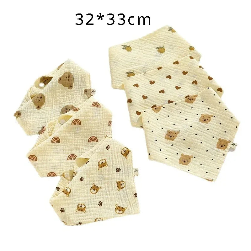 Bandana bib for children : Bavoir bandana pour enfants