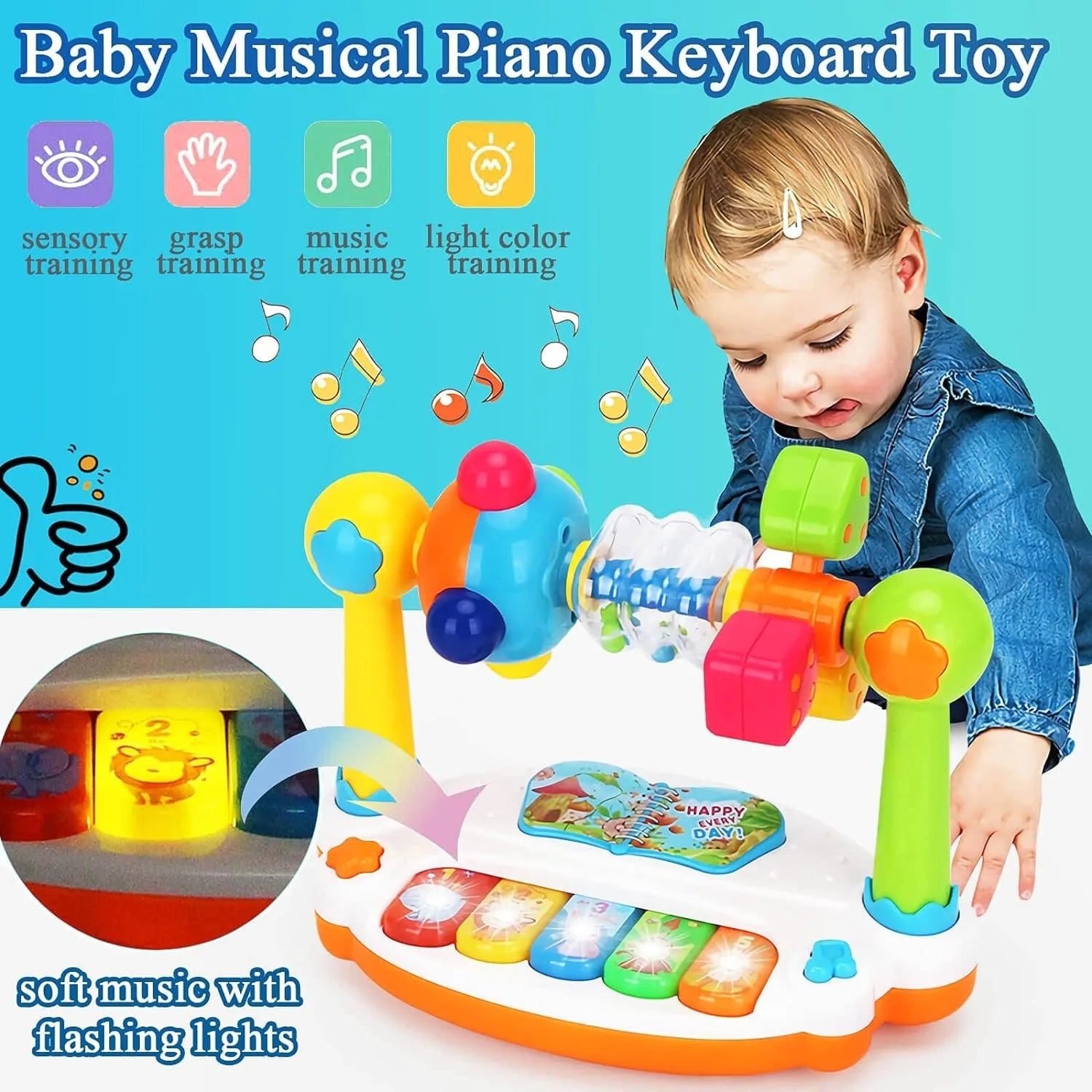 Toy piano for Children : Jouet piano pour enfants.