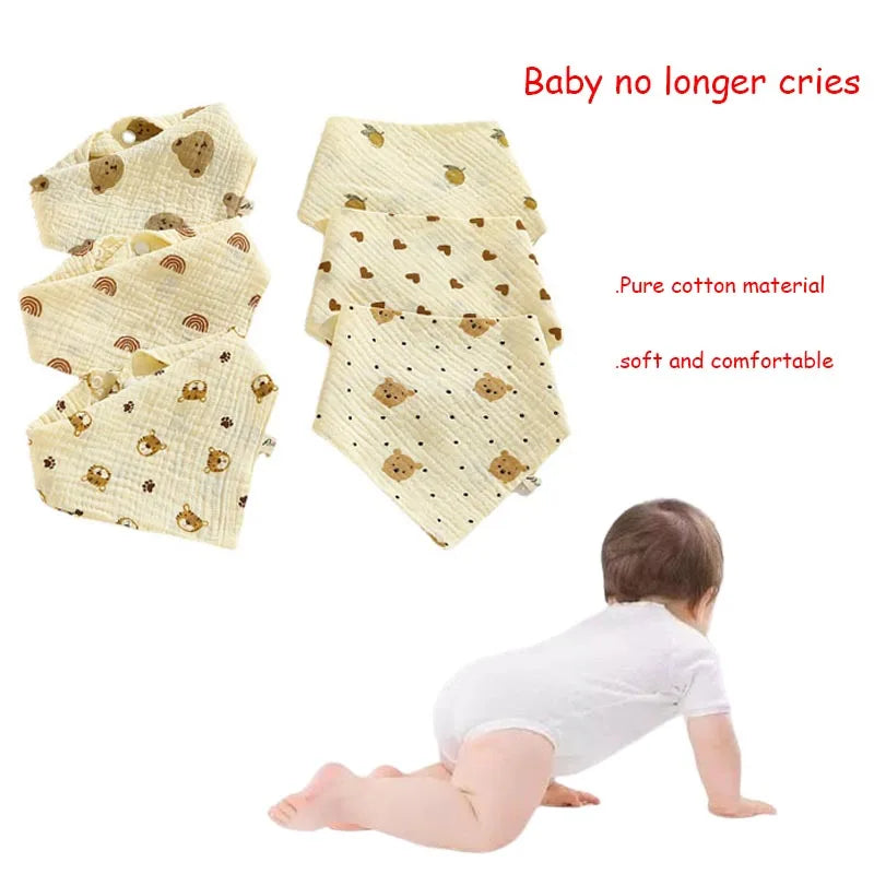 Bandana bib for children : Bavoir bandana pour enfants
