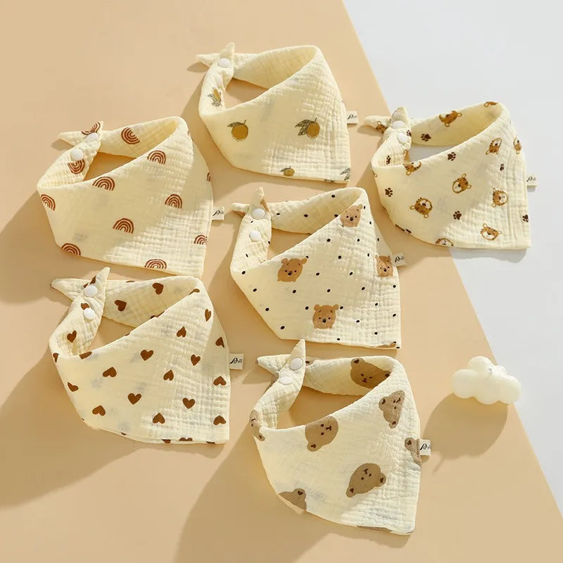 Bandana bib for children : Bavoir bandana pour enfants