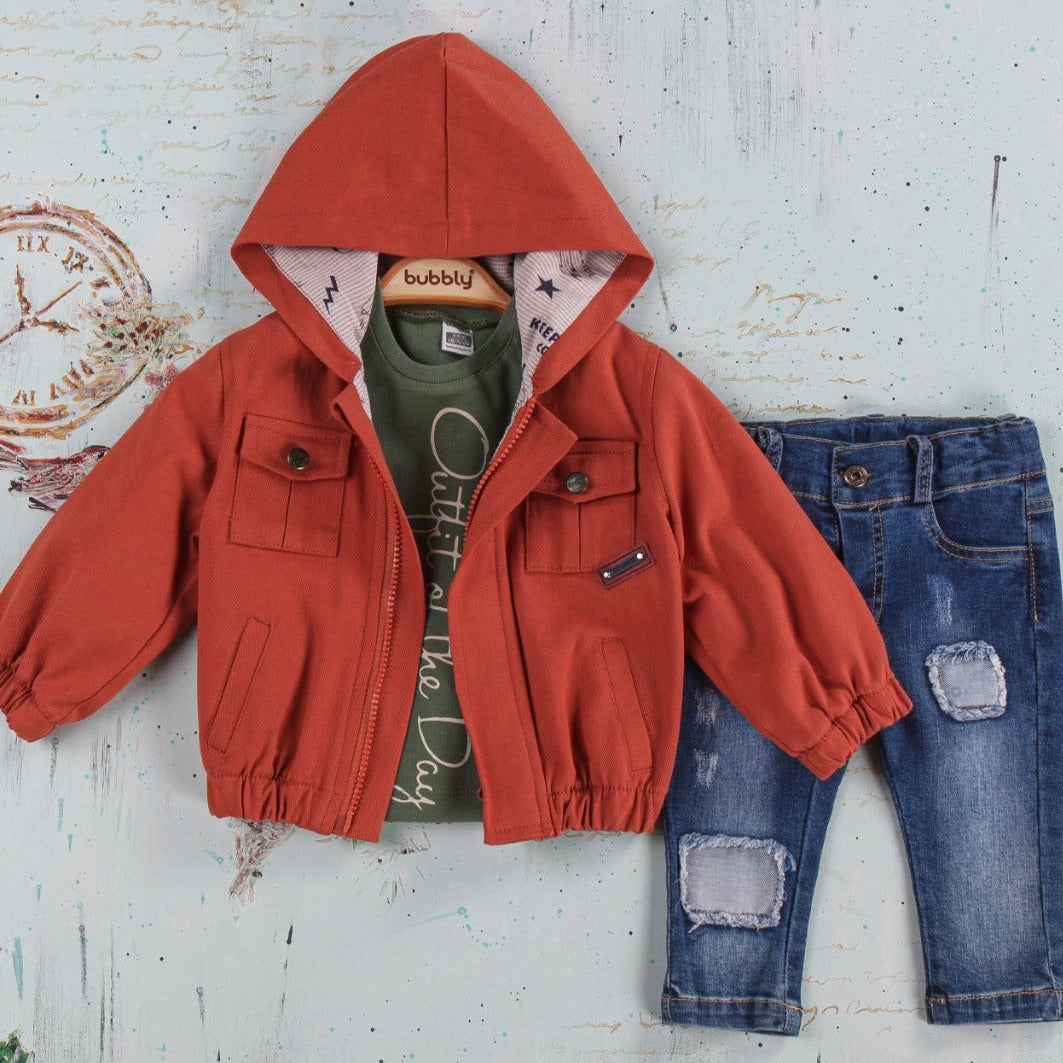 Ronnie Rain Boys Casual Set : Ensemble décontracté Ronnie Rain Boys