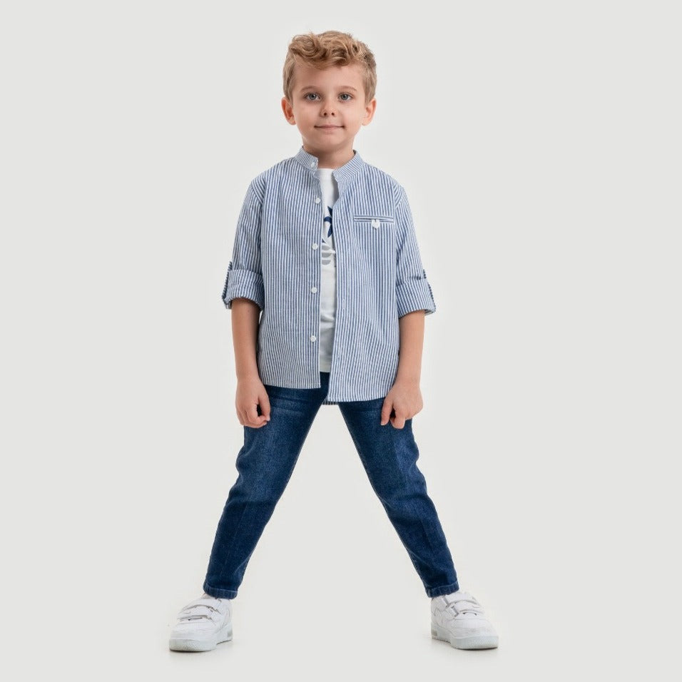 Summer Solstice Boys Jeans Set : Ensemble de jeans pour garçons de solstice d'été