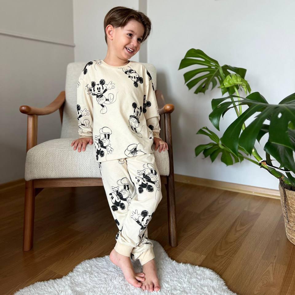 Unisex Cotton Pyjama Set : Ensemble pyjama unisexe en coton