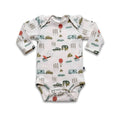 Baby Long-Sleeve Bamboo Onesie | Travel : Grenouillère bébé à manches longues en bambou | Voyage